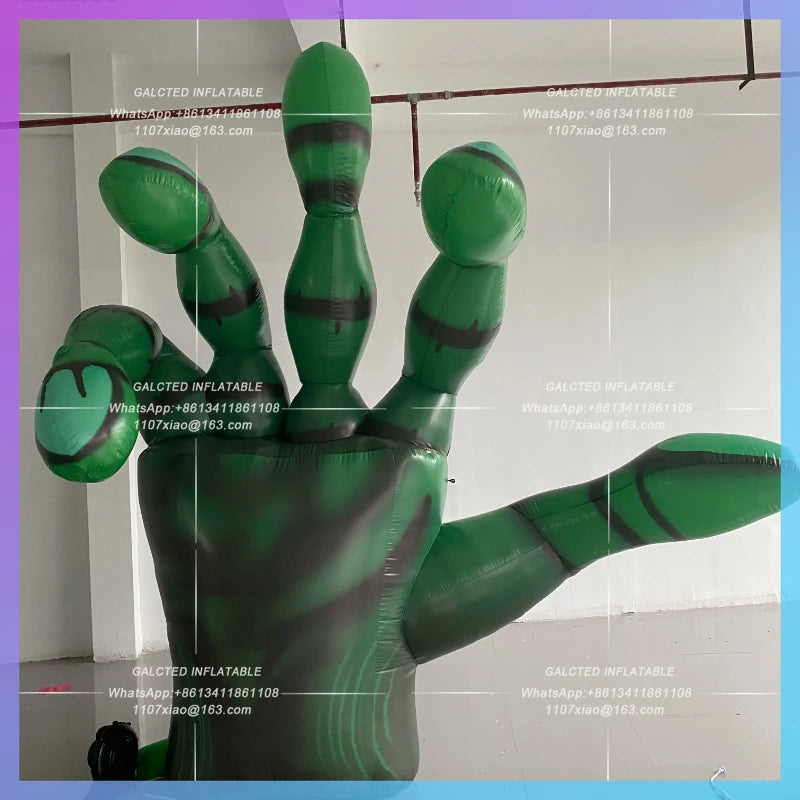 inflatable horror Ghost Hand Model Halloween Mall Bar atmosphere interactive props ghost