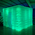 Party and Wedding China Suppliers 3mL*3mW*2.4mH Inflatable Photograph Cube Stand for