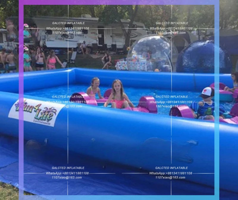 Inflatable swimming pool giant Hot sale commercial family use inflatable Water Walking Zorb Pool for adults or kids