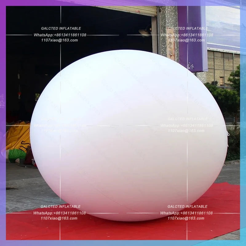Airtight Egg Replica Giant 3.5m Height  For Event Decoration Easter PVC Air Sealed Egg Inflatable Toy