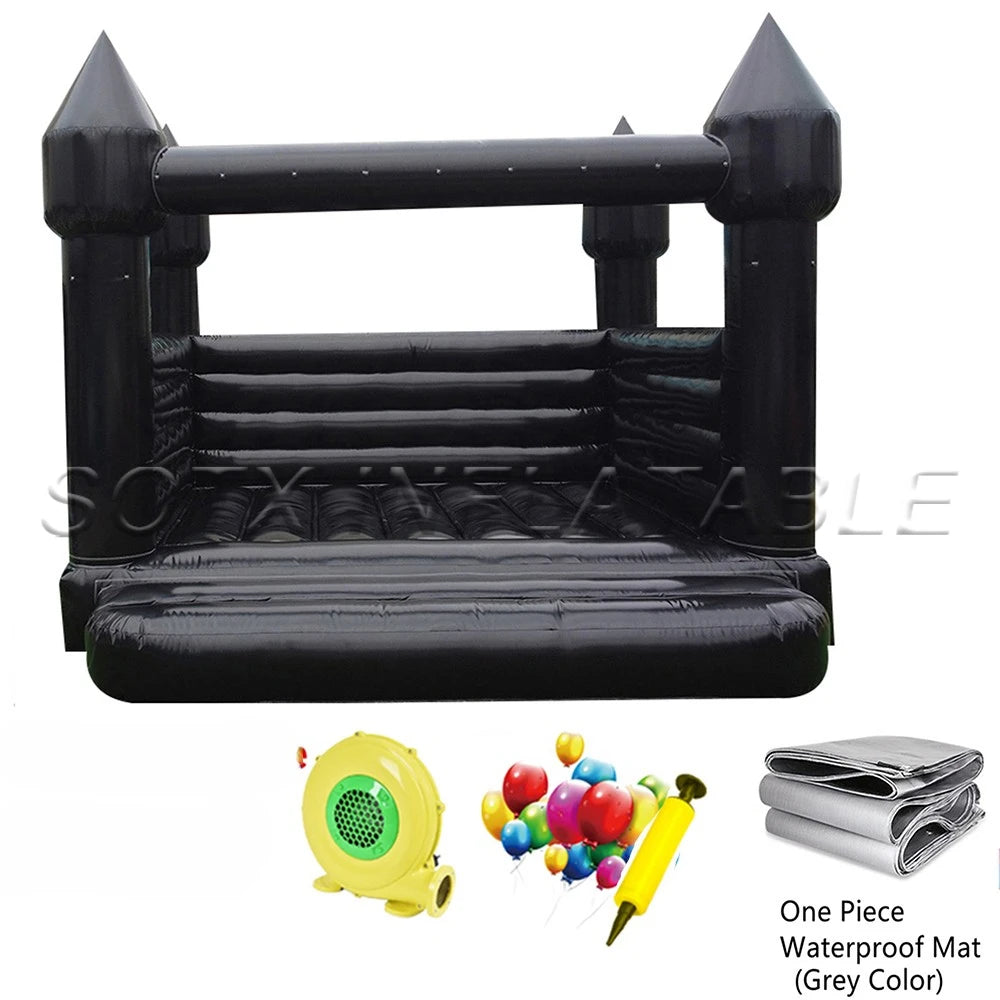 for Wedding Party Commercial New White Bouncy Castle Inflatable White Jumping Castle Adult Kids Bounce Bouncy Castles House