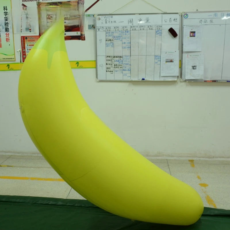 Event Show Promotion Decor 1.5mH PVC Inflatable Banana Fruit Balloon Inflatable Banana Hanging Balloon for Advertising