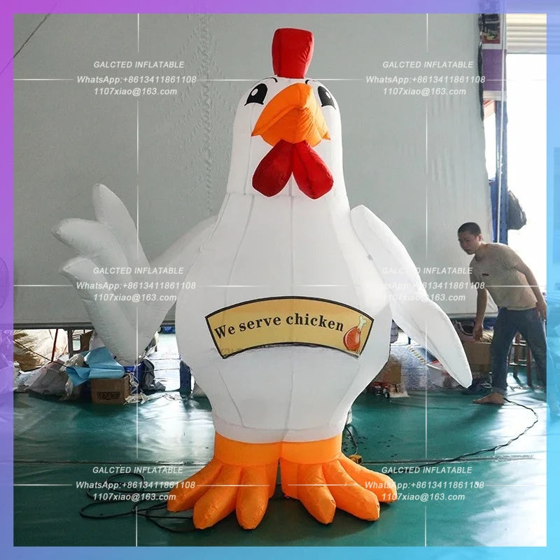 High Quality Factory Direct Sale Various Inflatable Cartoon Chicken  Suitable For Advertising/Event Decorations-BG-C0553-Toys