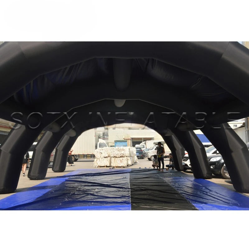 Party Advertising Promotion 12m Giant Inflatable Arch Entrance Outdoor Inflatable Sport Arch Tunnel Tent for Event Wedding