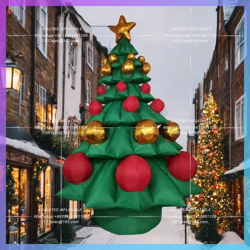 hot selling new giant Custom inflatable Christmas tree,  inflatable Christmas tree for party, stage, store commercial display