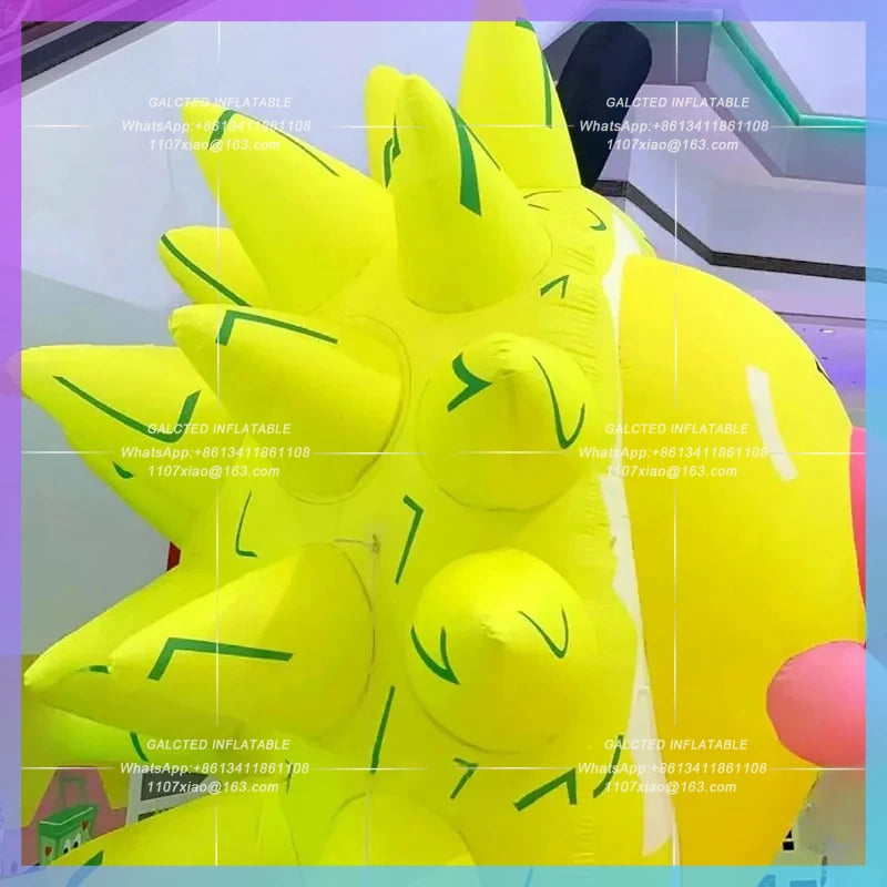 fruit festival creative shop Inflatable durian cute cartoon market layout