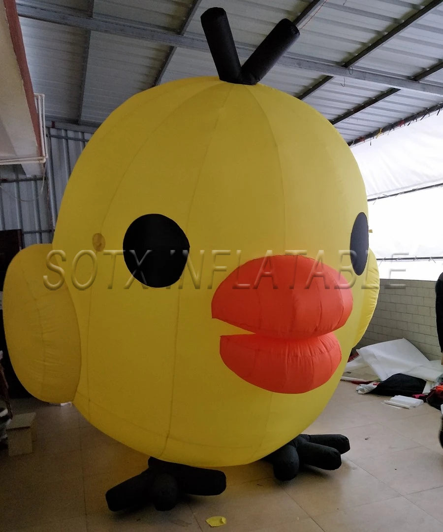 in United States Beautiful Grand Yellow Inflatable Chicks For Promotion Decoration