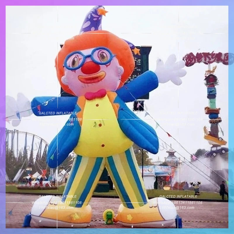 Holiday Shopping Mall Event Decoration Funny Inflatable Clown