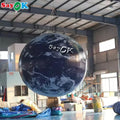 1.5m/5ft Inflatable Earth Inflatable Moon InflatableDecoration Giant Inflatable Planet with Led Light Hanging Decoration