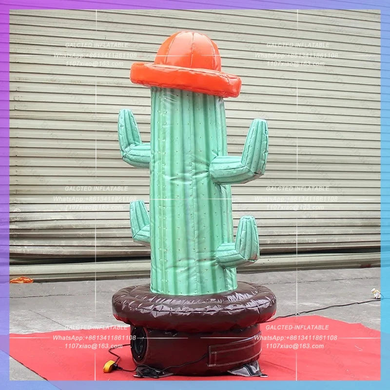 Inflatable Scarecrow for Advertising Giant 3m/4m/5m High Giant  Inflatable Cactus-Free Shipping -Toy