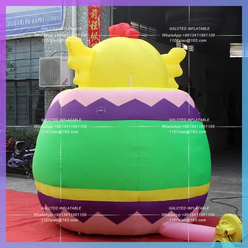 eggshell model for Easter party Inflatable Toys inflatable lucky chick out of  lovely blow up chick for advertising toys party