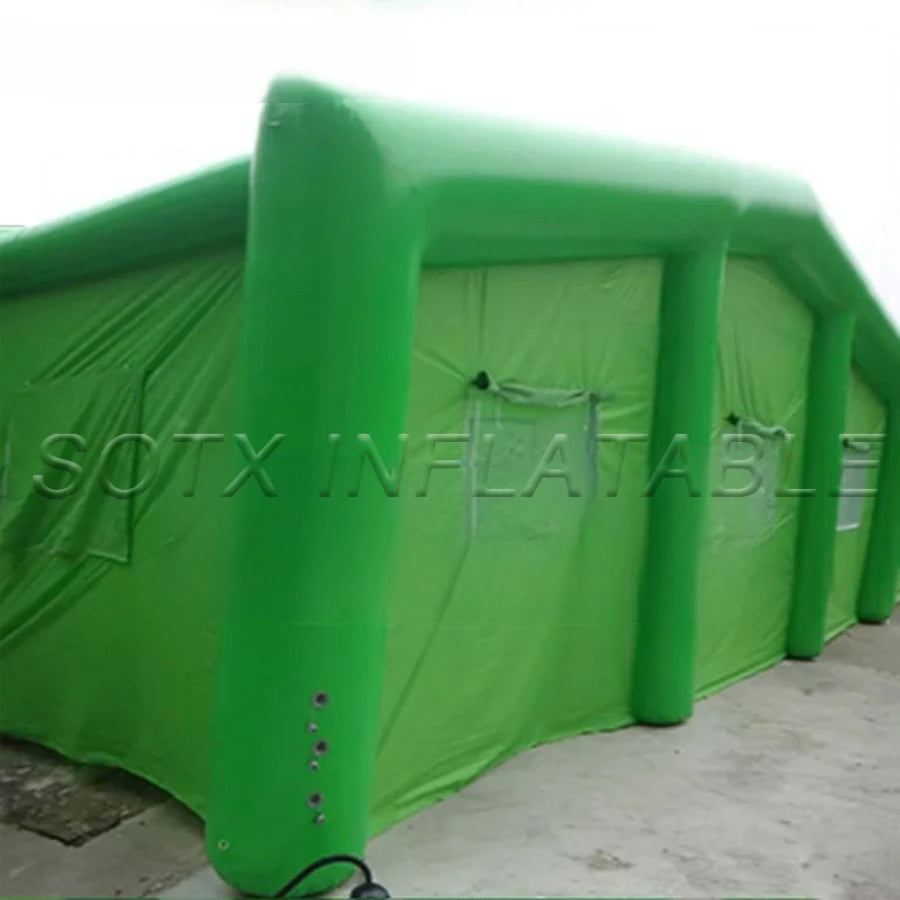 Made By Inexpensive Outdoor Inflatable Tent Air Blown Green Wedding Tent For Outdoor Wedding Party