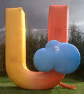 Commercial Event Use New Decorative Led Inflatable Party Number/Letter For Outdoor Events, Inflatable Large Alphabet Letters For