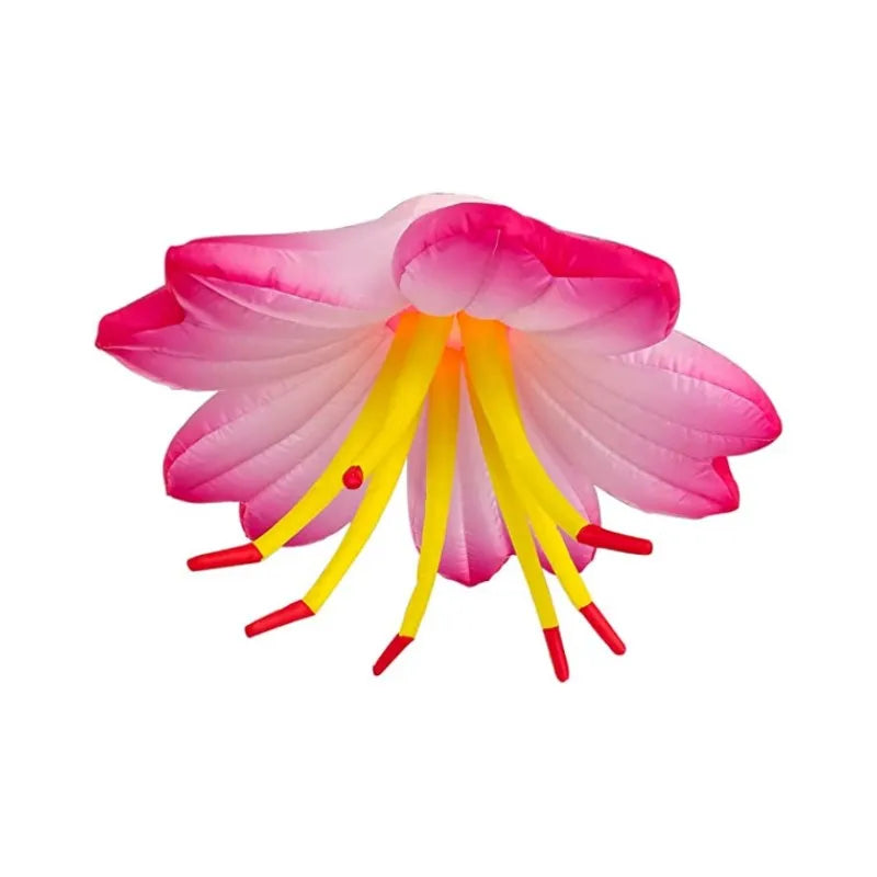 Giant Inflatable Flower Decorations Inflatable Hanging Flower with Remote Controller Air Blower for Ceiling Bar Advertisin