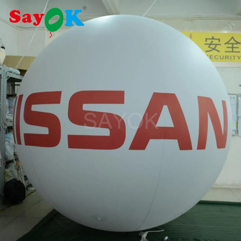 PVC Inflatable Helium Balloon with Logo Inflatable Hanging Balloon for Wedding Party Birthday Advertising Promotion Decor