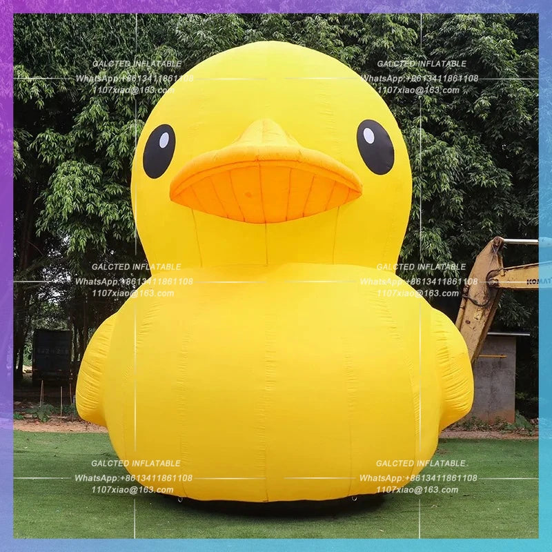 Costume Inflatable Cartoon  Inflatable Yellow Duck Toys Yellow Duck For Advertising Inflatable Toys