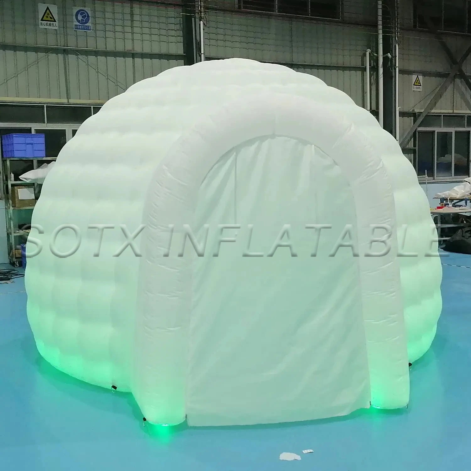 Business Shows Decoration 4m Dia. Inflatable Dome Tent Inflatable Igloo Dome with Air Blower for Events Party Wedding
