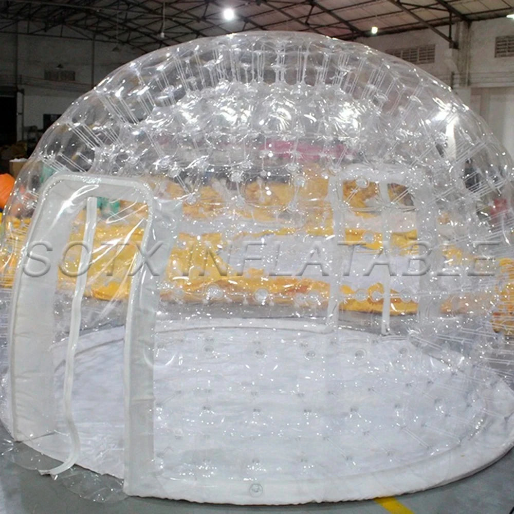 Outdoor Party Events 3M ,4M,5M Factory Price Airtight Inflatable Transparent Clear Bubble Tent Pop Up Igloo Dome For