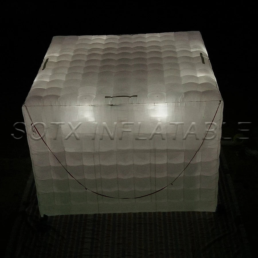 Business/Private Use Portable Inflatable Air Cube Tent Fancy Inflatable Tent House for Event