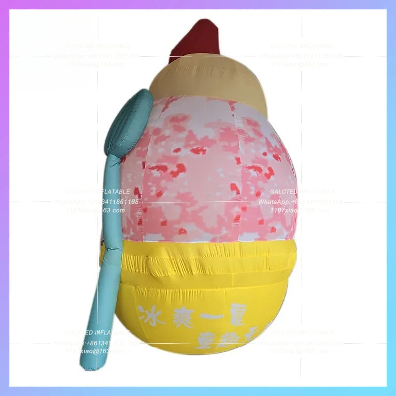 inflatable popsicle summer refreshing milk Inflatable dessert ice cream  tea dessert bazaar bar concert lighting advertisement