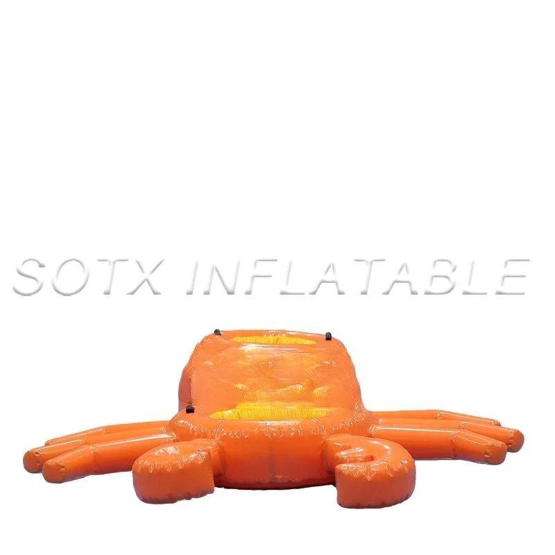 Swimming Pool Beach 3.5m PVC Inflatable Lobsters Shape Floating Row Raft Inflatable Float Lobsters for Adult Kids Summer