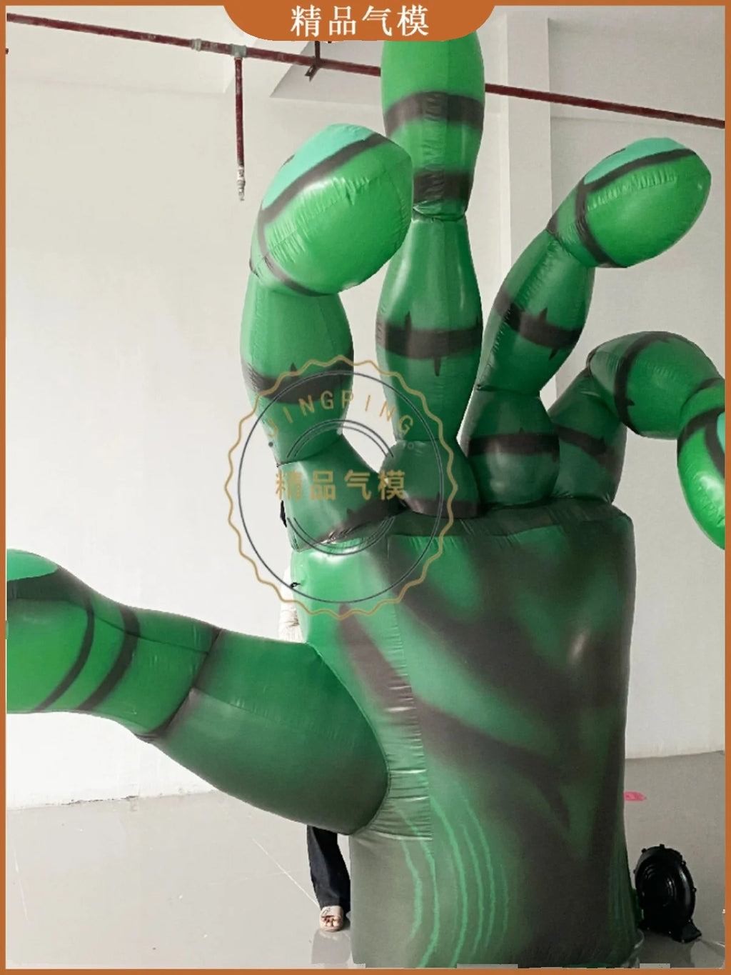 Halloween Inflatable Ghost Hand - Spooky Decoration for Bars, Shopping Malls, and Interactive Events
