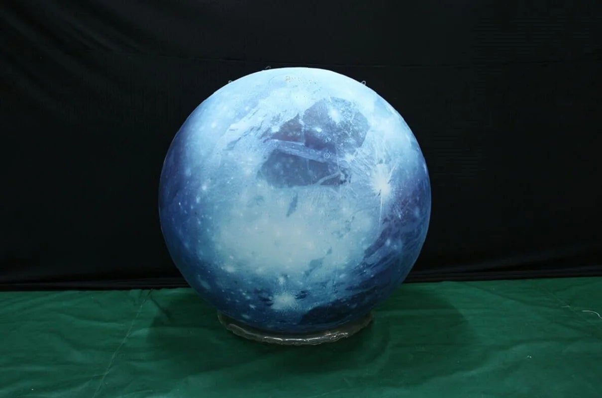 0.25mmPVC Large Inflatable Planets Solar System Inflatable Pluto Planet Balloons for Educational Institution/Planetarium