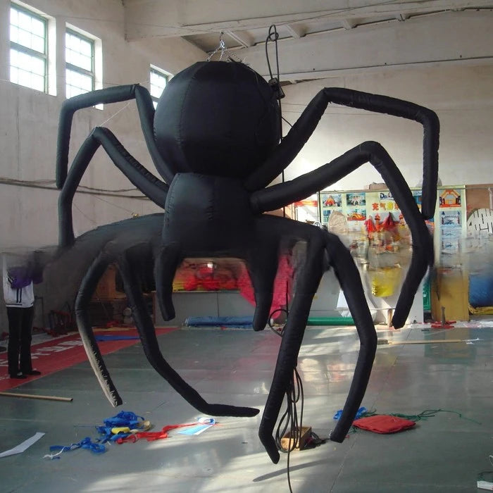 decoration halloween Giant party inflatable hanging spider for sale
