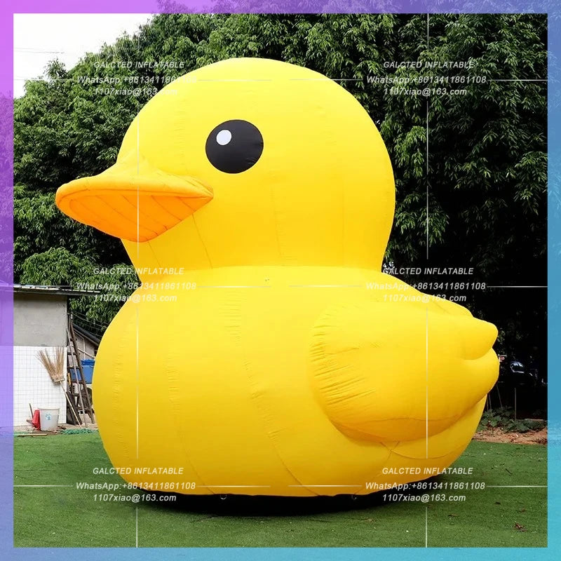 Costume Inflatable Cartoon  Inflatable Yellow Duck Toys Yellow Duck For Advertising Inflatable Toys