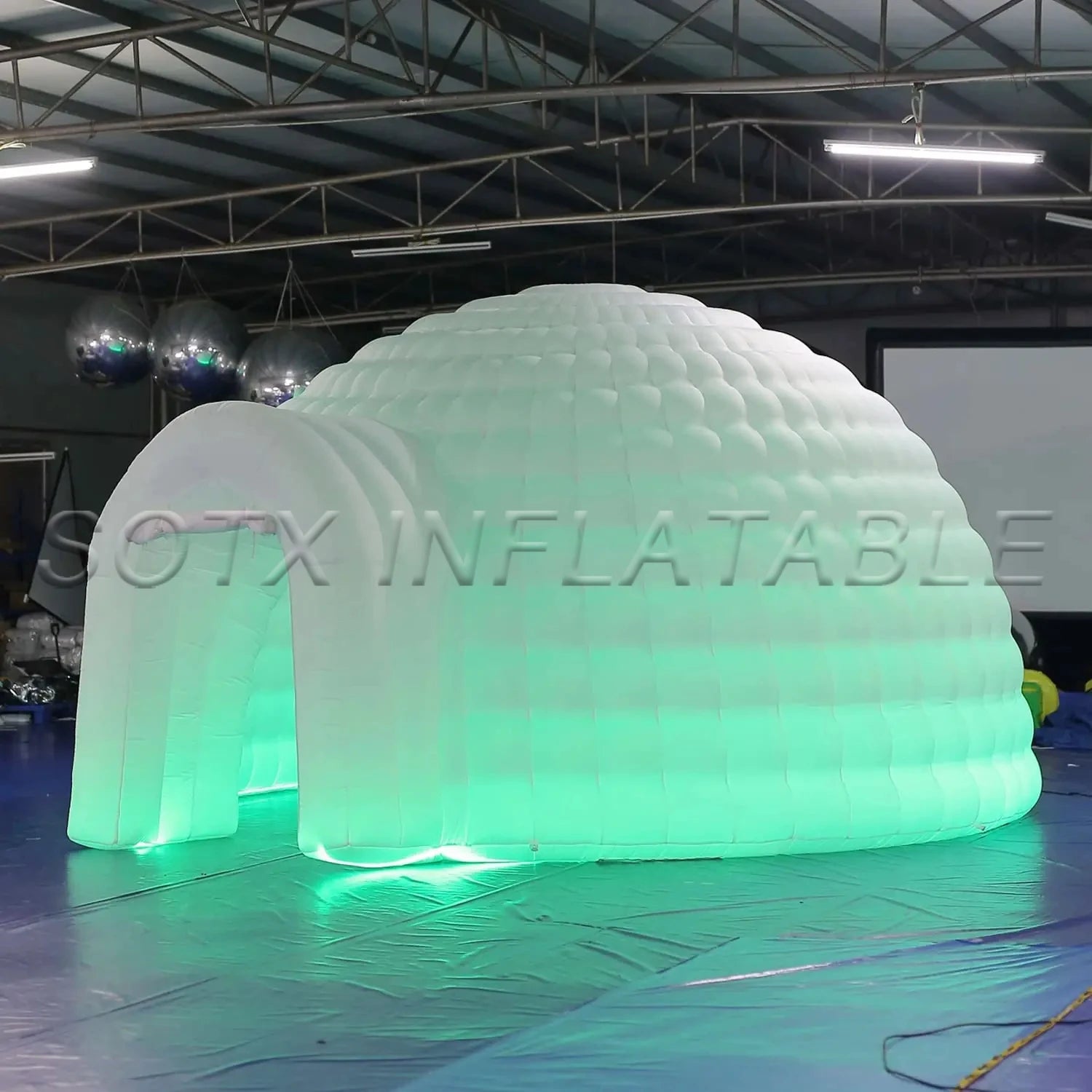 Wedding Party Event Inflatable Igloo Dome Tent Outdoor Inflatable Dome Tent with Blower and Remote Controller for Club