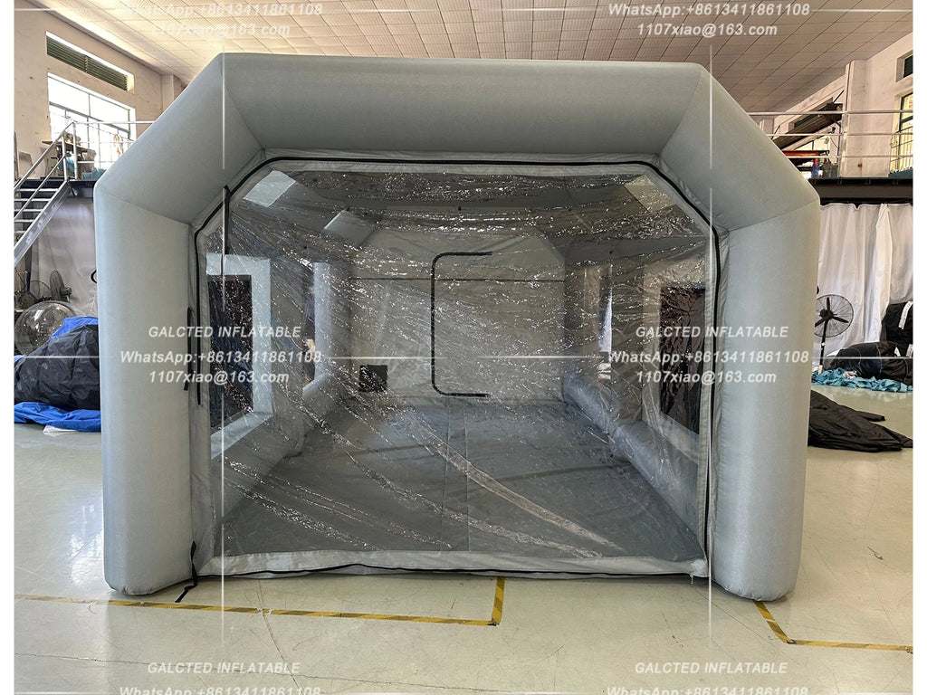 High Quality Portable Car Garage Inflatable Spray Paint Booth Inflatable Tent for Auto Painting and Vehicle Repair Workshop