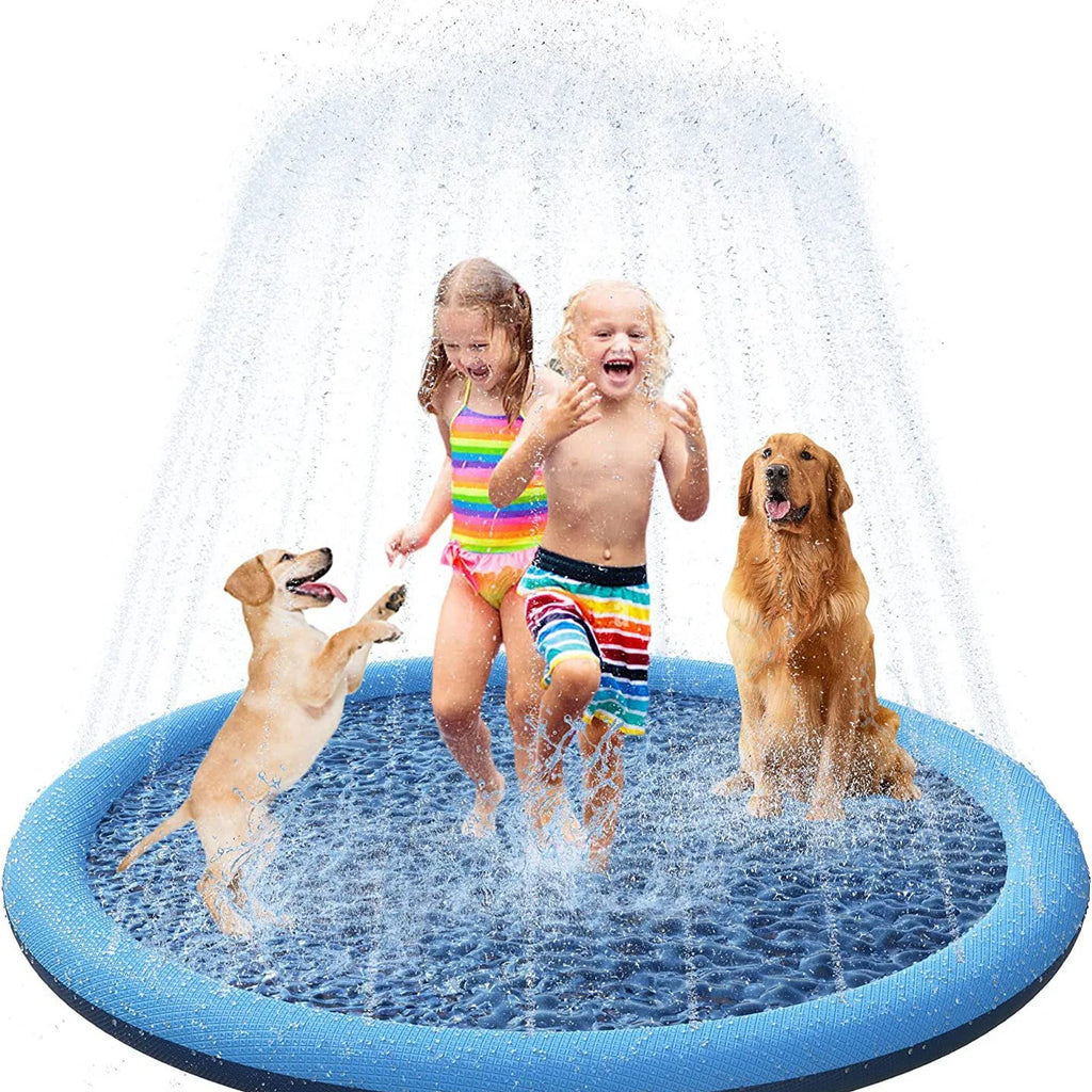 Children Play Spray Mat Beach Inflatable Water Sprinkler Pad Outdoor Game Toy Lawn Swimming Pool Mat Kids Toys