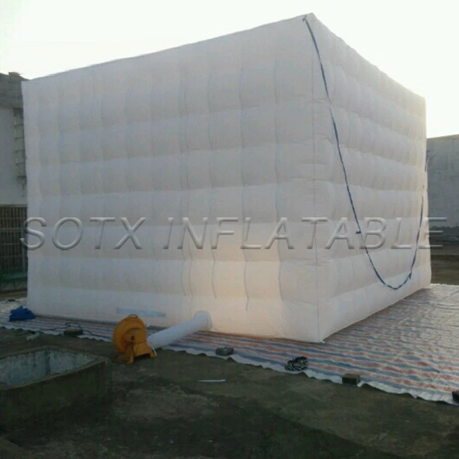 Business/Private Use Portable Inflatable Air Cube Tent Fancy Inflatable Tent House for Event