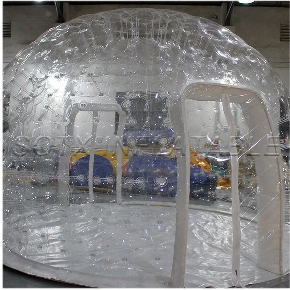 Outdoor Party Events 3M ,4M,5M Factory Price Airtight Inflatable Transparent Clear Bubble Tent Pop Up Igloo Dome For