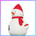 inflatable snowman for Skiing White huge christmas activities decoration