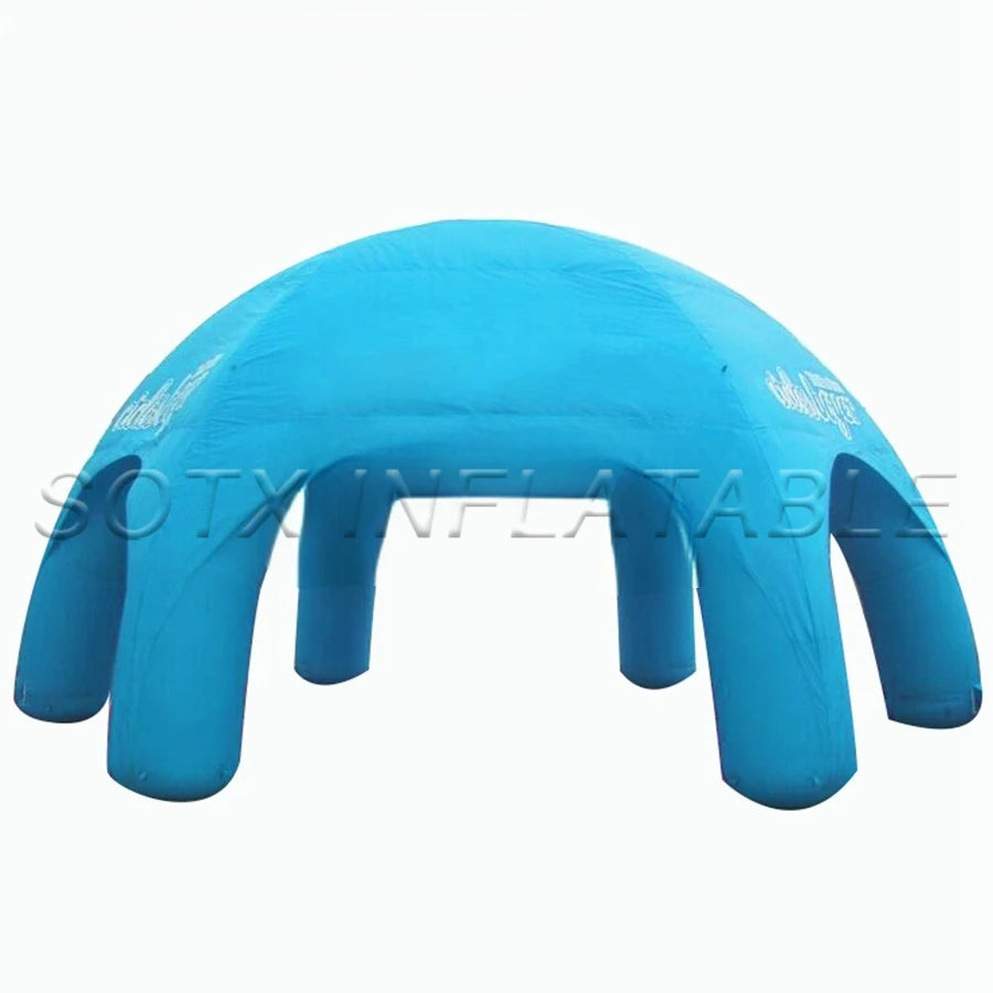 Shelters or Event Stations Huge Inflatable Spider Tent with 6 Legs Inflatable Tent Marquee Dome Tent for car
