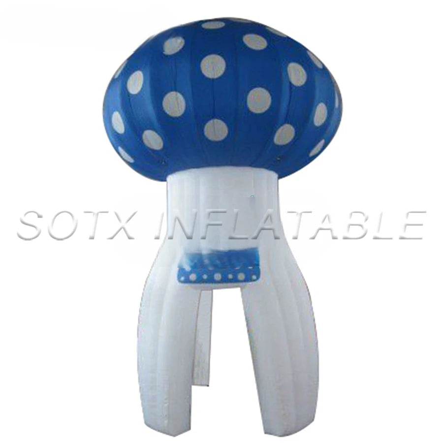 cream promotion Nice inflatable mushroom shaped kiosk bar/carnival treat shop,concession stand bar for ice