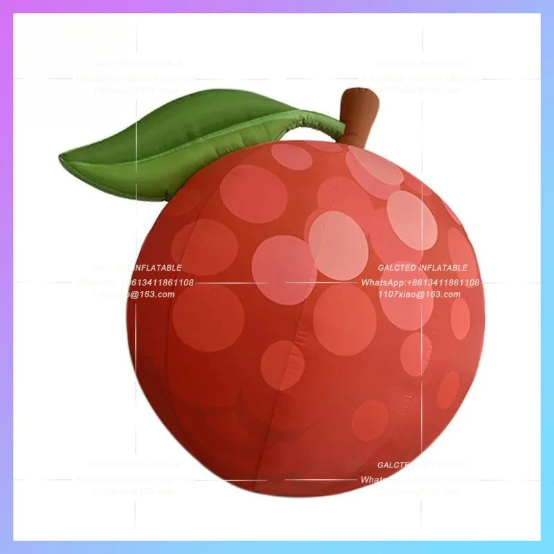 Myrica rubra lychee air model Inflatable simulation fruit farm outdoor activity bazaar bar interactive lighting arrangement