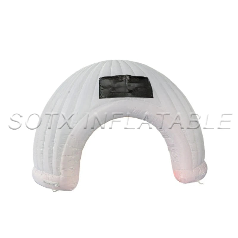 Exhibition Promotion Decoration 6x4mH Giant Inflatable Dome Tent Inflatable Igloo Dome Tent for Advertising Event