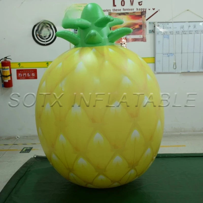 show/exhibition/promotion 1.5mH PVC Inflatable pineapple fruit inflatable hanging balloons for advertising/event