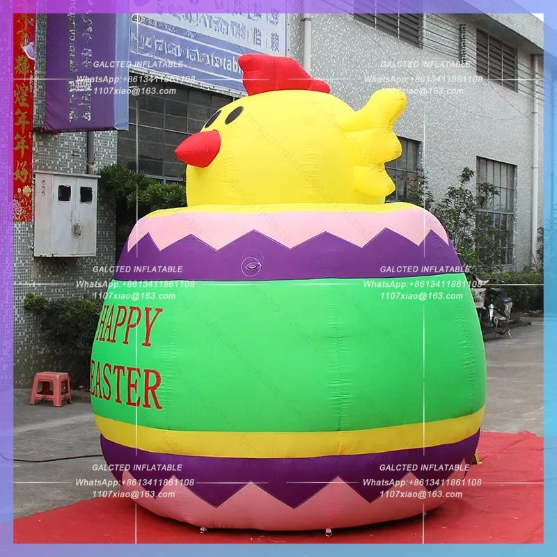 eggshell model for Easter party Inflatable Toys inflatable lucky chick out of  lovely blow up chick for advertising toys party