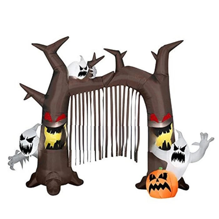 Halloween Air 3m Haunted Archway blown Inflatable dead tree arch/ inflatable archway entrance