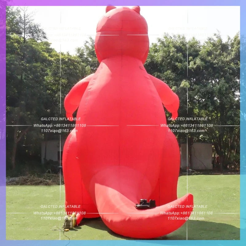 Inflatable Dinosaur Balloon Inflatable Toys 20ft Tall Giant For Event Decoration Blow Up Tyrannosaurus Toys
