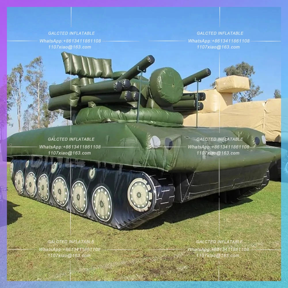 inflatable Tank model for outdoor event decoration Custom-made large ,inflatable decoy tank for army,Inflatable Military tank