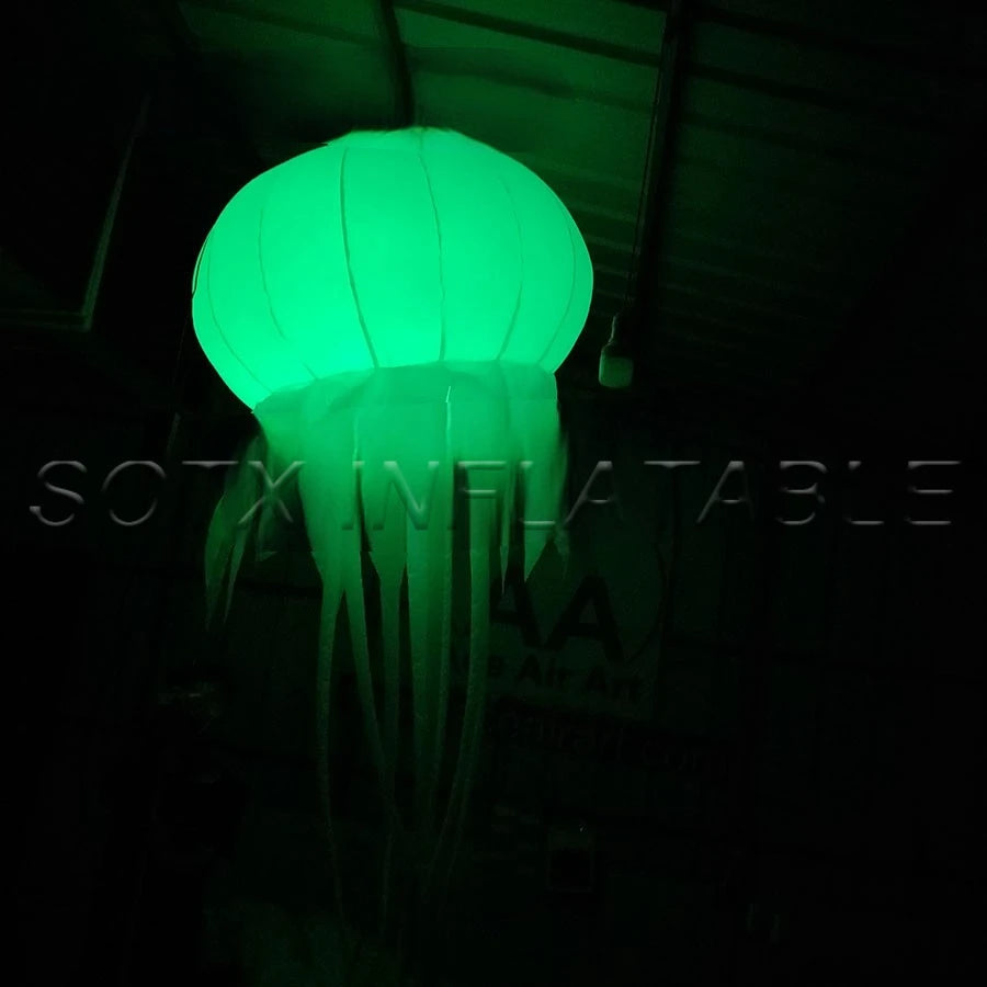 animal model for Nightclub 1 m New trend wonderful big led wedding decorations inflatable jellyfish