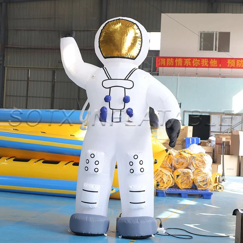 Display/Event 2m/3m/4m Spaceman Inflatable Astronaut Characters for Planetarium Exhibition/Advertising