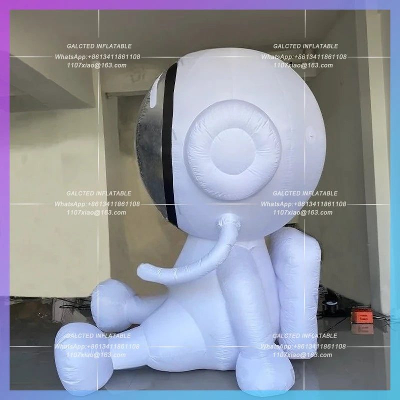 inflatable white astronaut portable inflatable huge astronaut character