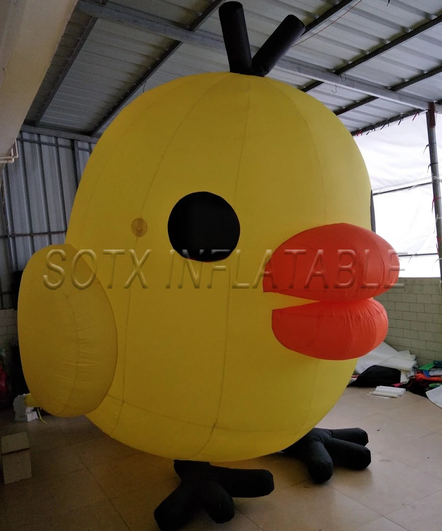 in United States Beautiful Grand Yellow Inflatable Chicks For Promotion Decoration