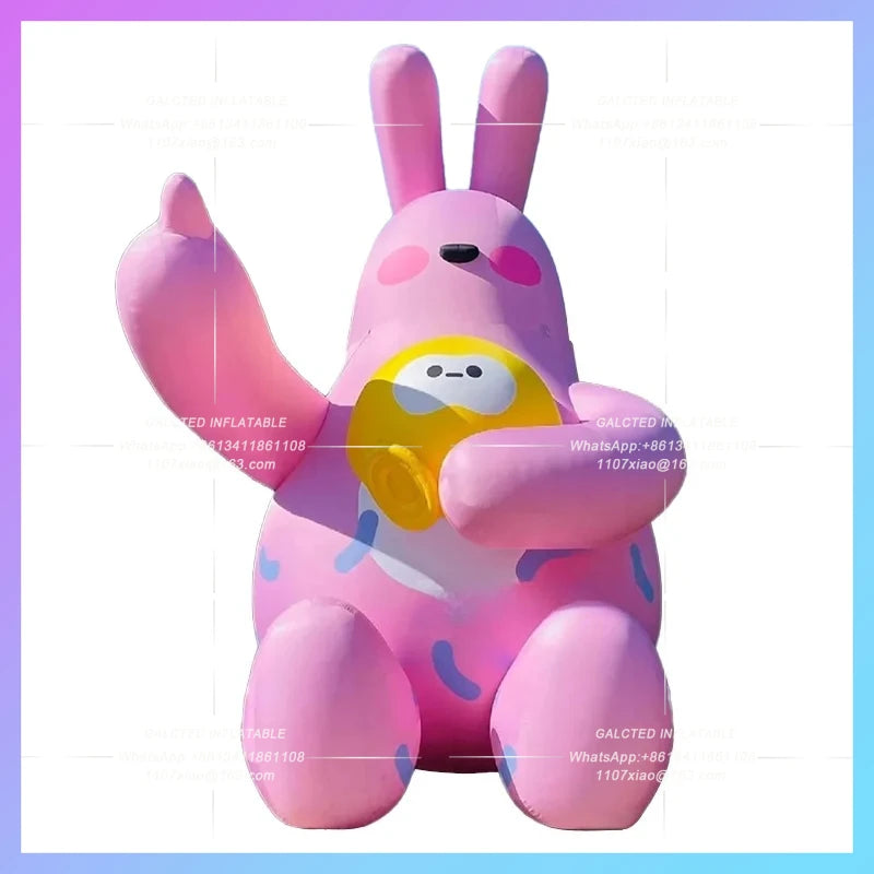 Blow Cartoon activity decorationNew Design Inflatable Rabbit Characters Air