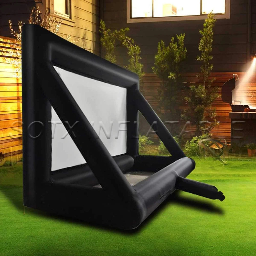 Cinema for events Giant Inflatable Projector Movie Screen16:9 Outdoor Home Backyard inflatable Theatre Film Projection Screen
